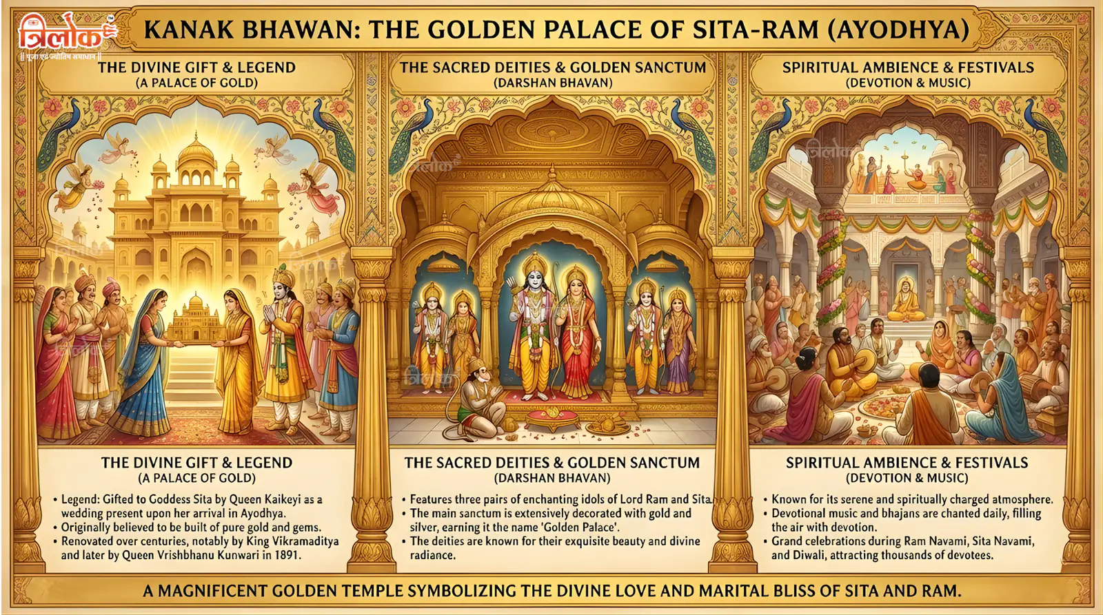 Kanak Bhawan: The Golden Palace of Sita-Ram
